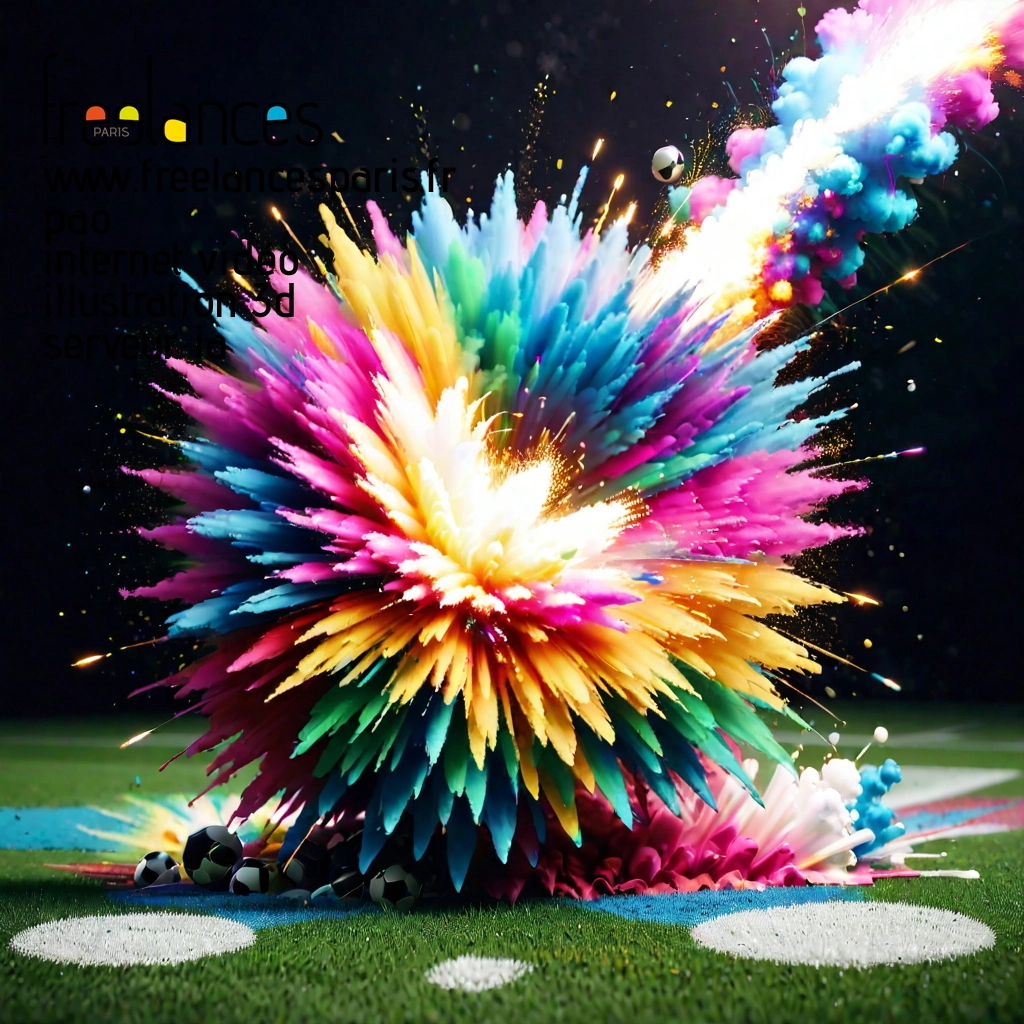 Pao mise en page internet vidéo illustration 3d serveur IA générative AI freelance paris studio de création magazines sspuv9f0